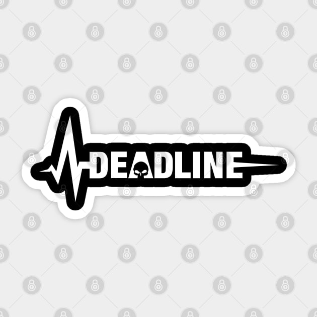 Deadline Sticker by raxarts